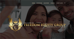 Desktop Screenshot of freedomequitygroup.com